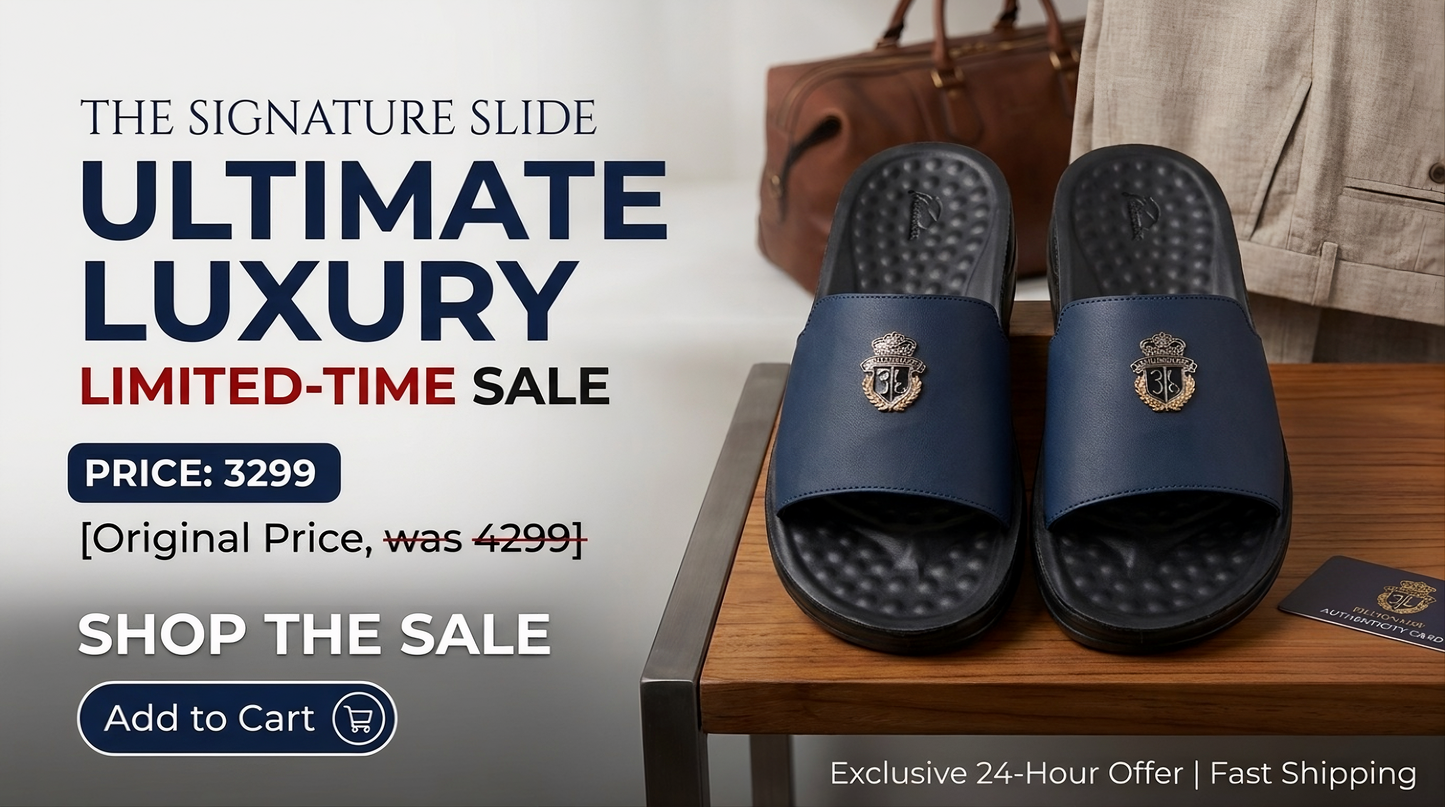 The Billionaire Signature Slide – Ultimate Luxury Meet Comfort