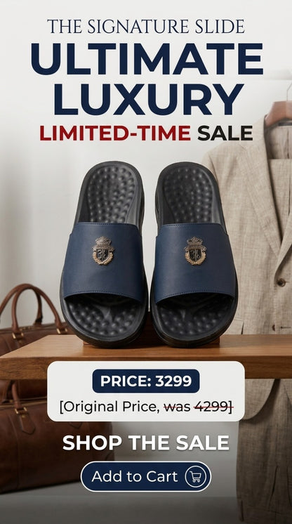 The Billionaire Signature Slide – Ultimate Luxury Meet Comfort