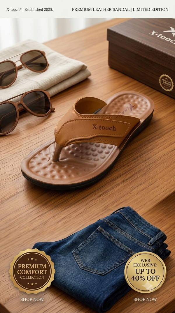 X-Tooch Signature Comfort Sandals